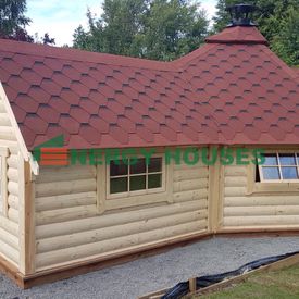 Grill cabin 9.2 m with 2 m extension